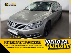 VW PASSAT CC 2.0 2013 MJENJAC MOTOR CFGC DIJELOVI