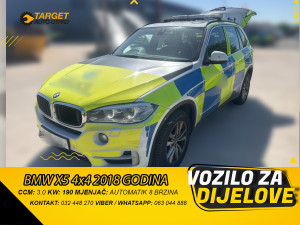 BMW X5 3.0 4x4 2018 MJENJAC MOTOR N57D30A DIJELOVI