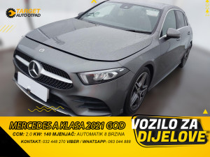 MERCEDES A KLASA 2.0 2021 MJENJAC MOTOR 654920 DIJELOVI
