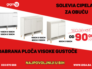 GIGA.BA SOLEVIA CIPELAR ORMARIC ZA OBUCU KOMODA VIŠE DIMENZIJA