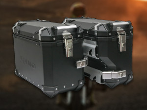 X-LAND ALUMINIJSKI KOFER ZA MOTOR 38L + 32L