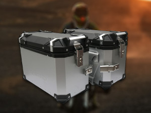 X-LAND ALUMINIJSKI KOFER ZA MOTOR 38L+38L