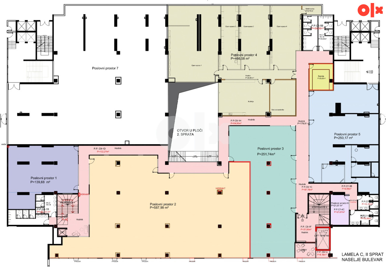 Poslovni prostor BULEVAR Ilidža 2224m2 15