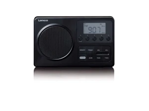 Radio prijemnik FM sat budilnik LCD digitalni Lenco 044750