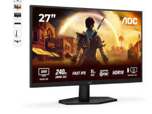 AOC Q27G42ZE 27" 2K 2560x1440 IPS 240Hz 260Hz 1ms