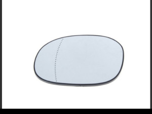 Staklo ogledalo retrovizora PEUGEOT 206 09.98-04.09 lijevo