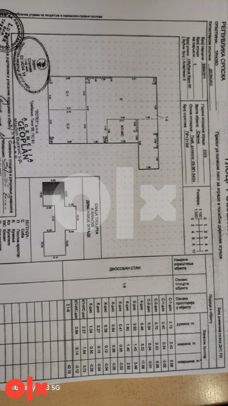 BIRO HM/Triplex apartmani Jahorina- stan 42,10 m2 8
