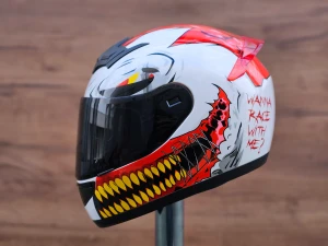 HNJ PRO - Anti Venom Kaciga za motor skuter Tamni vizir 0970