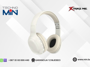 X-trike me HD-215WH Bluetooth slušalice Bijele