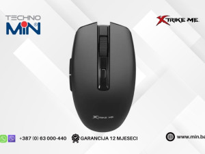 X-trike me GW-224BK Wireless miš, 1600 DPI, Crni