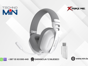 X-trike me GH-513W-WH Gaming bežične Slušalice sa mikrofonom
