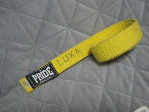 Karate zuti pojas 240 cm