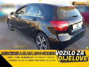 MERCEDES A KLASA (W176) 1.5 2016 MJENJAC MOTOR 607951 DIJELOVI