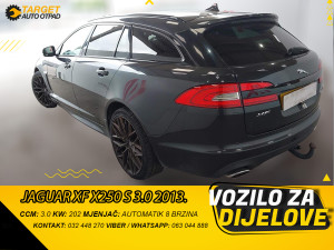 JAGUAR XF (X250) 3.0 2013 MJENJAC MOTOR 306DT DOHC DIJELOVI