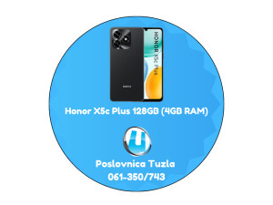 Honor X5c Plus 128GB (4GB RAM) CRNA 2 godine garancija