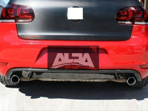 Spojler lip Difuzor GOLF 6 GTI zadnji !SAMO ZA GTI BRANIK