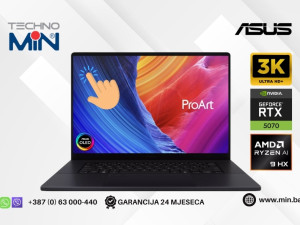 ASUS ProArt 16 16" 3K , Ryzen AI 9 HX 370, 64GB/2TB SSD, RTX 5070