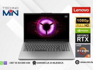 Lenovo LOQ 15ARP10E 15.6" Ryzen 5 7535HS 16GB/512GB SSD, RTX 3050