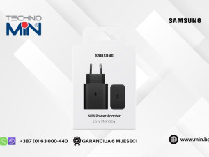 Samsung Fast Charge kućni punjač 60W USB-C Crni (EP-T6010NBEGWW)