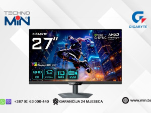 Gaming Monitor Gigabyte M27Q2 27" QHD IPS, 210Hz