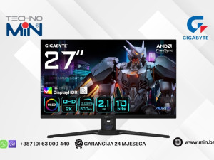 Gaming Monitor Gigabyte AORUS FO27Q5P 27" OLED QHD, 500Hz
