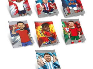 SVESKE SA FUDBALERIMA A4 / PAMETNE SVESKE SMARTLINES 80L