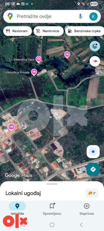 Zemljište/plac Grabovine 750 i 1250 kvadrata (poligon Čapljina) 3