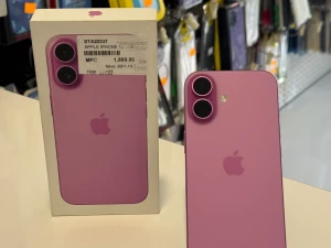 IPHONE 16 PINK 128GB 89% BAT KAO NOV GAR 3M