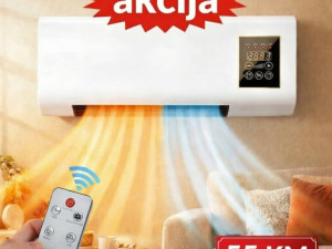 Zidna grijalica 2u1, kombinovana TOPLO/HLADNO