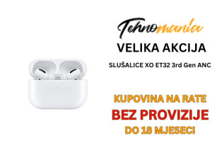 XO Bežične slušalice ET32 3rd Gen ANC