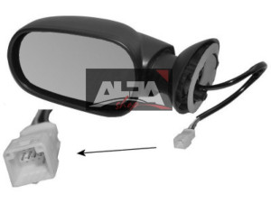 Retrovizor dacia logan 04-07 4 pina elek lijevo