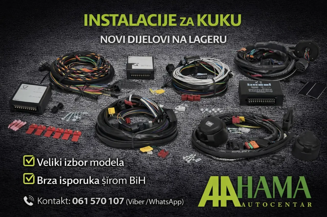 INSTALACIJA STRUJA ZA AUTO KUKU SA MODULOM HAMA TUZLA