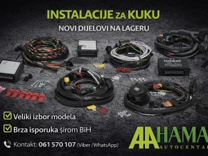 INSTALACIJA STRUJA ZA AUTO KUKU SA MODULOM HAMA TUZLA