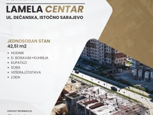 Jednosoban stan - Dečanska, Istočno Sarajevo