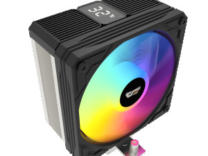 Cooler darkFlash M400 Crno ARGB sa digitalnim displayom