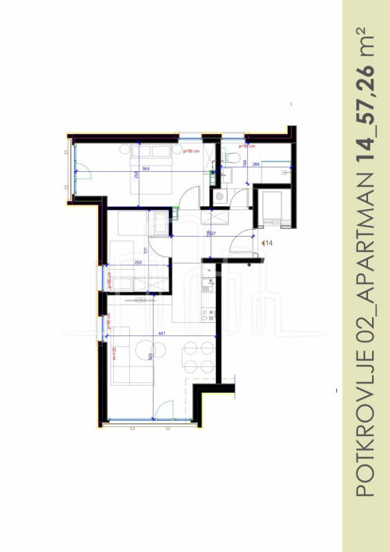 ApartVila Jahorina apartman prodaja 57m2 garažno parking mjesto 18