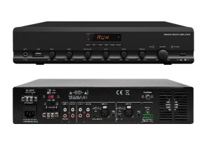 Digitalno miksersko pojačalo 100V 120W USB/BT/FM