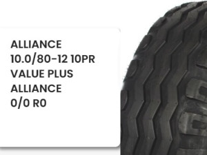 10,0/80-12 10PR ALLIANCE VALUE PLUS