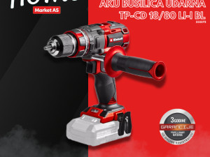 EINHELL AKU UDARNA BUSILICA PXC TP-CD 18/80 Li-i BL Solo