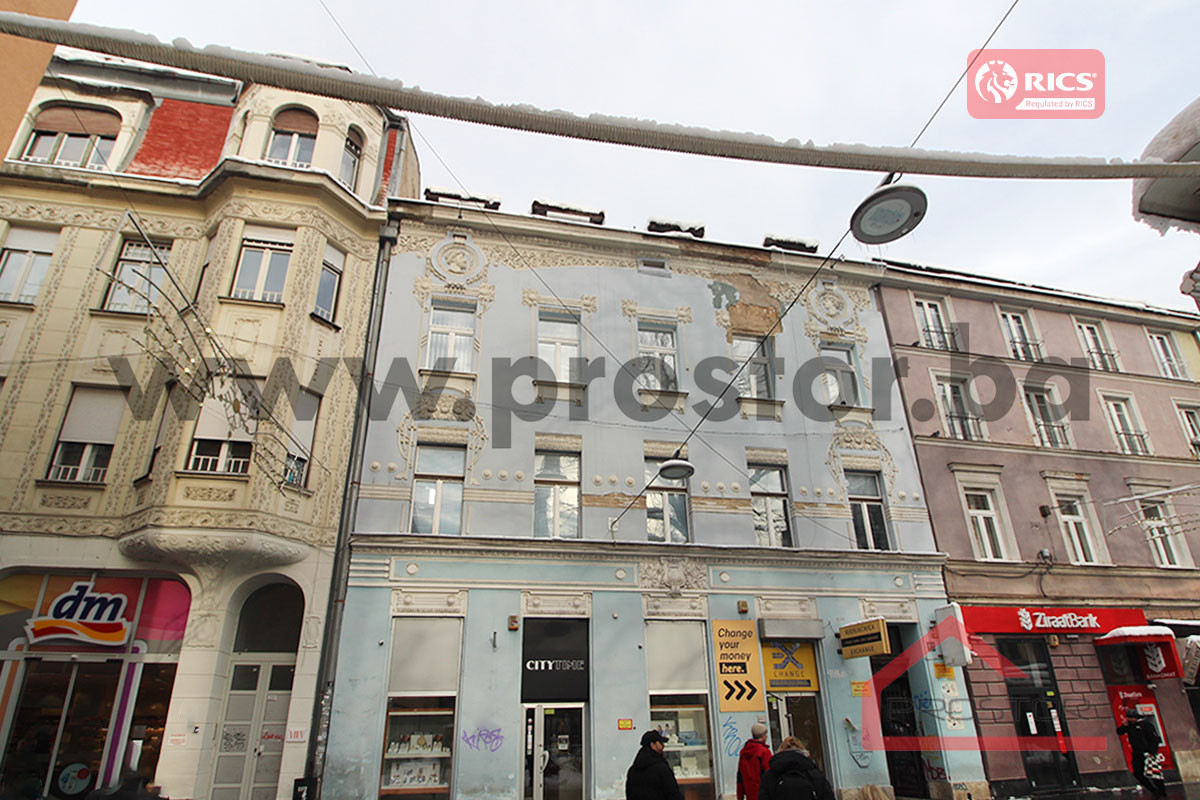 PROSTOR prodaje: Dvosoban stan, ul. Ferhadija, Stari Grad