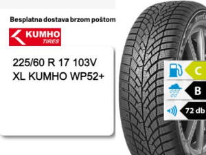 225/60 R 17 103V XL KUMHO WP52+