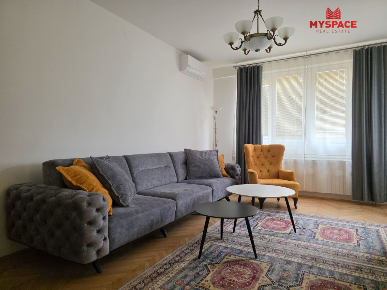 MY SPACE/ Stan/ Centar/ RENOVIRAN/ NAMJESTEN/ 74(86)m2 2