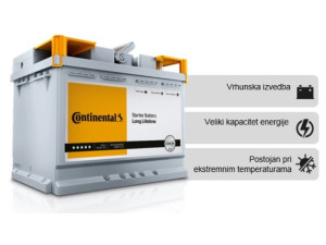 AKUMULATOR CONTINENTAL EFB 80AH (800EN) START-STOP