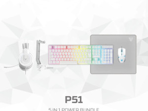 Fantech P51 slušalice miš tastatura podloga stalak 5 u 1