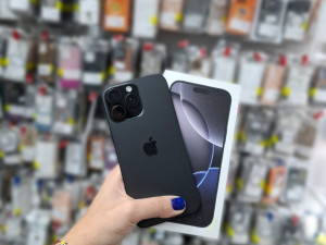 iPhone 16 pro max 256GB 98%bh Black Titanium