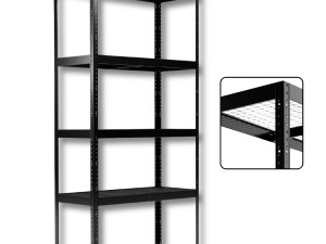 POLICA METALNA MREŽA 180X90X40cm 875kg BLACK FROZEN