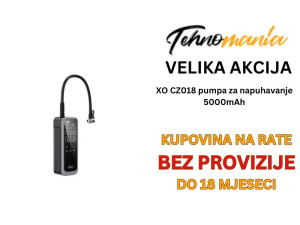 XO CZ018 Wirelles pumpa za napuhavanje 5000mAh