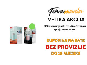 XO višenamjenski ovlaživač zraka u spreju HF08 Green