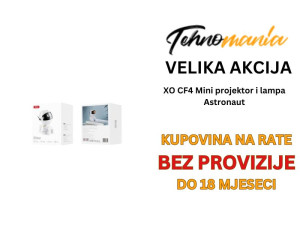 XO CF4 Mini projektor i lampa Astronaut