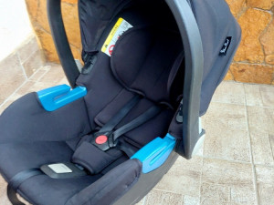 AUTOSJEDALICA ZA BEBE 0-13 KG   SILVER  CREST+podesivi naslon